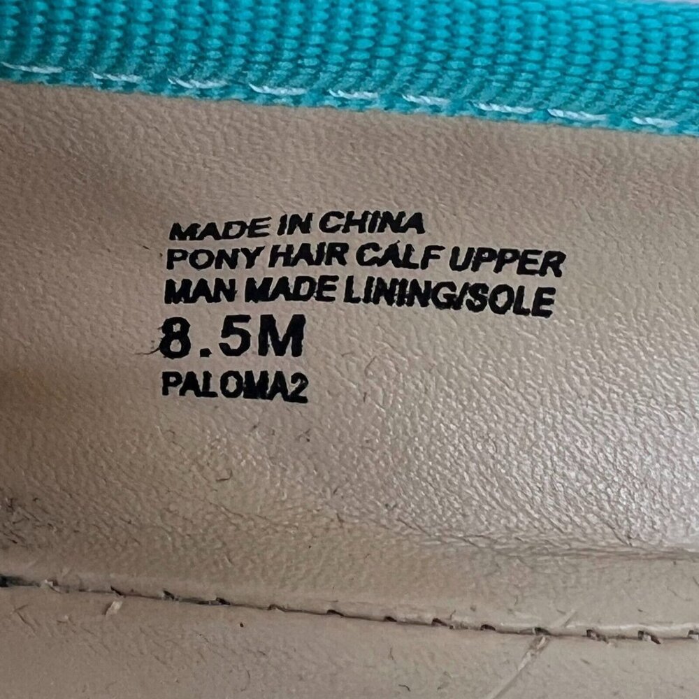 International Concepts Womens Paloma2 Multicolor Leopard Print Size 8.5M Flats - Picture 9 of 9